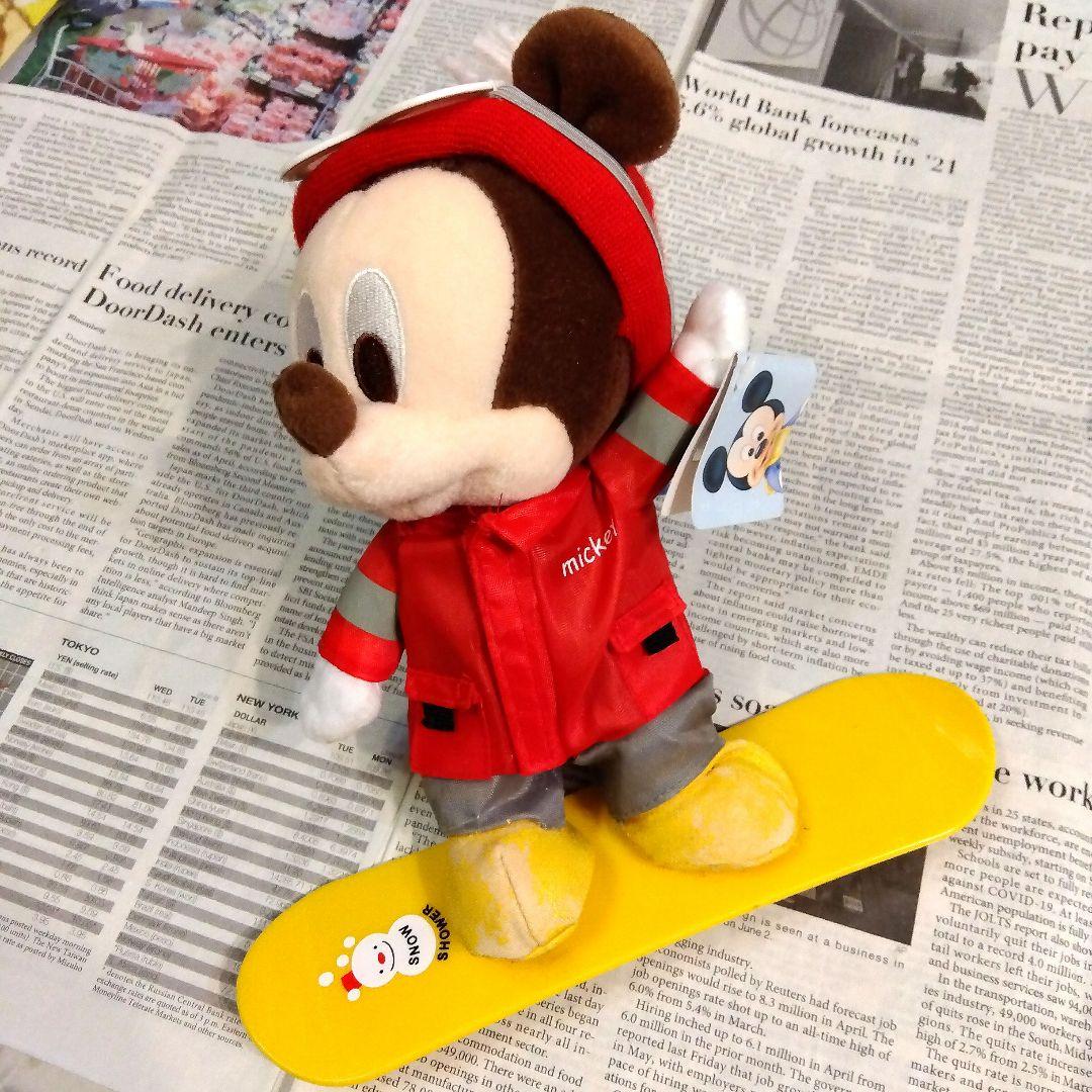 超レア　Disney baby　スノボーミッキー　タグ付き未使用品サイズ21cm