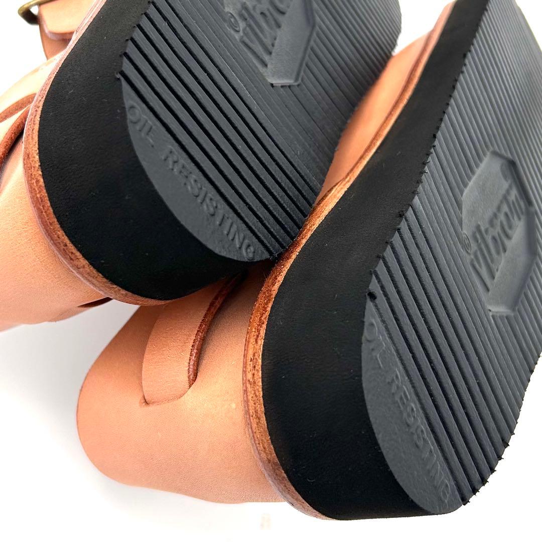 111 定価48000円 アールアトリエ 牛革 シューズ ビブラムソール