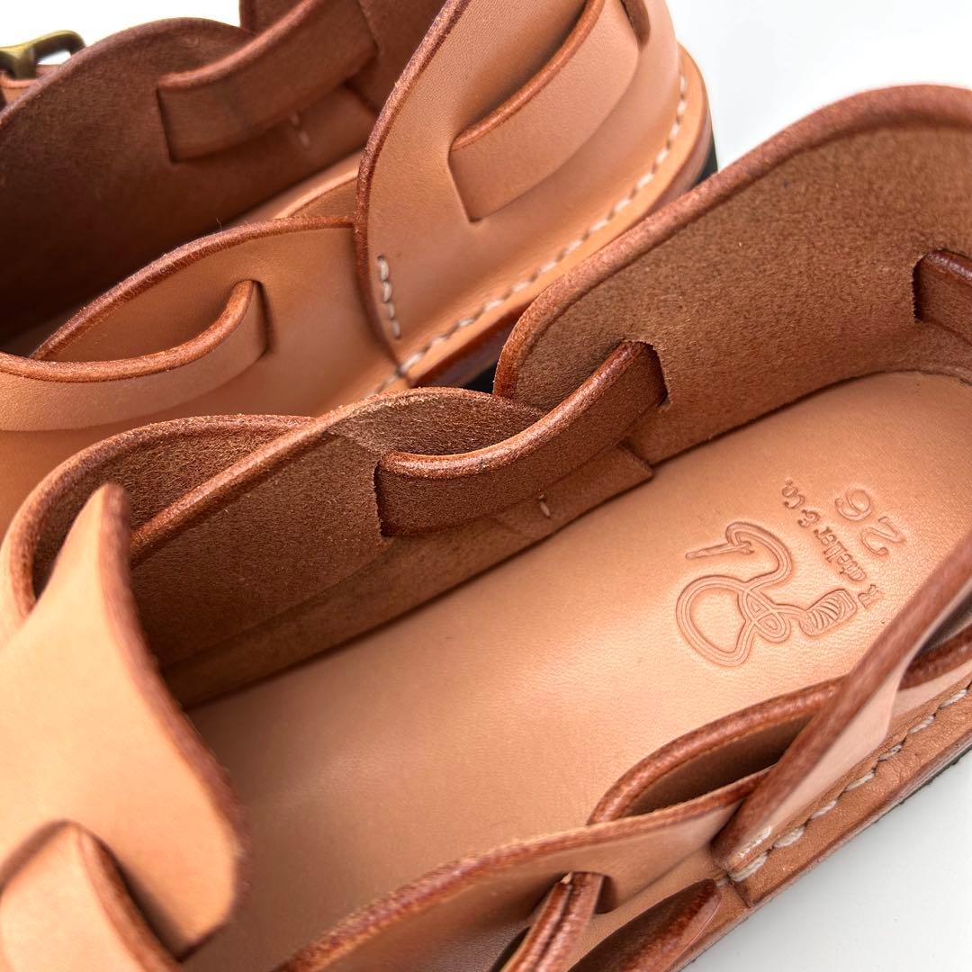 111 定価48000円 アールアトリエ 牛革 シューズ ビブラムソール