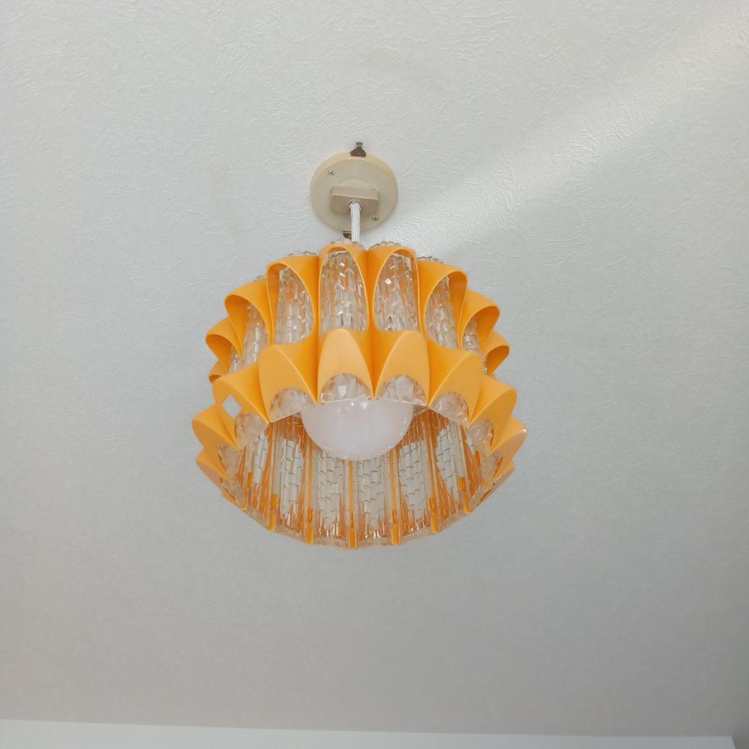 イエロー シーリングライト レトロポップ
