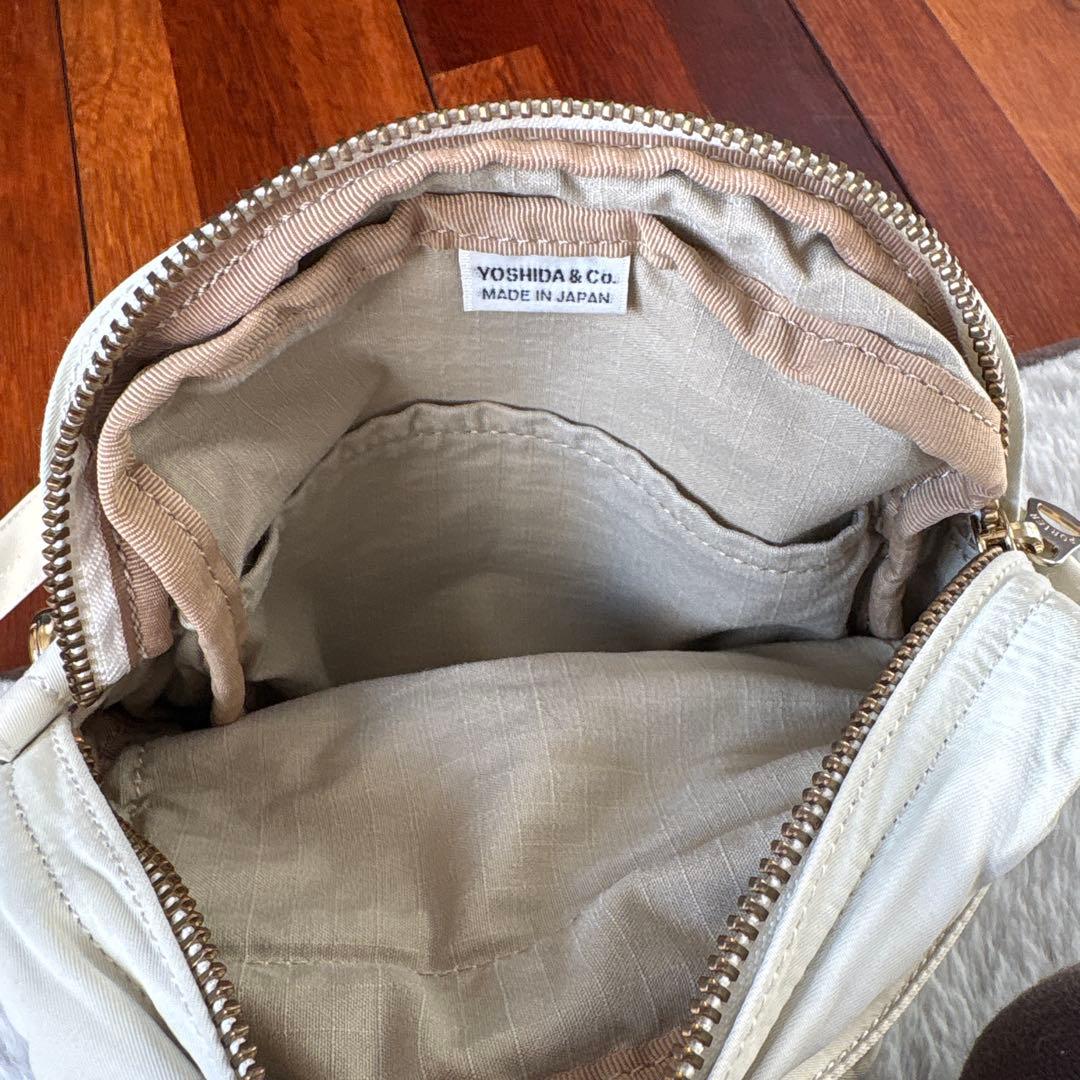 PORTER ホワイト ショルダーバッグ