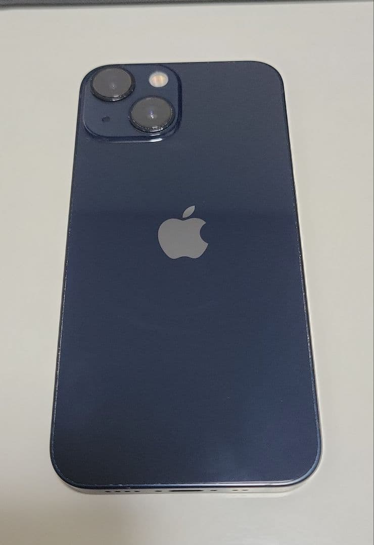 iPhone 13mini 128GB ミッドナイト、箱、ガラスフィルム、ケース