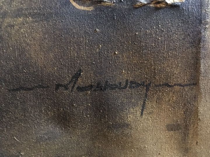 ルワンダの絵画  伝統舞踊イントーレ