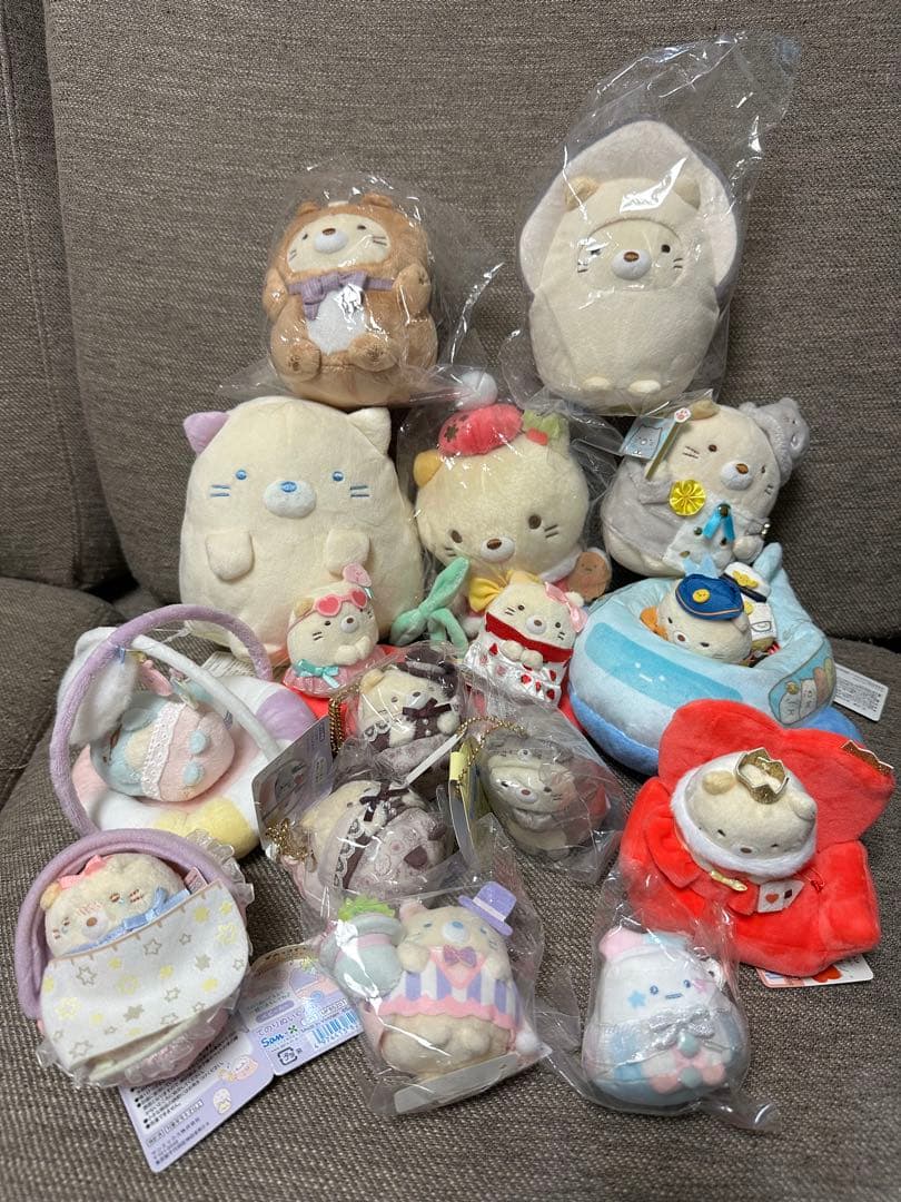 すみっコぐらし　てのりぬいぐるみ　まとめ売り