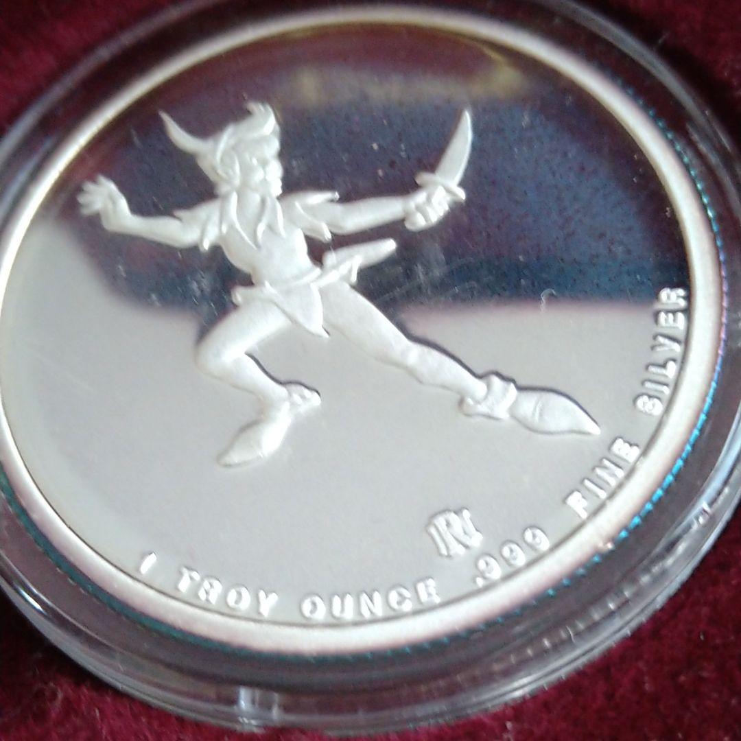 ディズニー　ピーターパン　銀製　36g