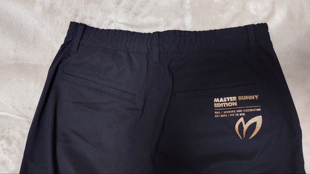 MASTER BUNNY EDITION レディースパンツ 黒