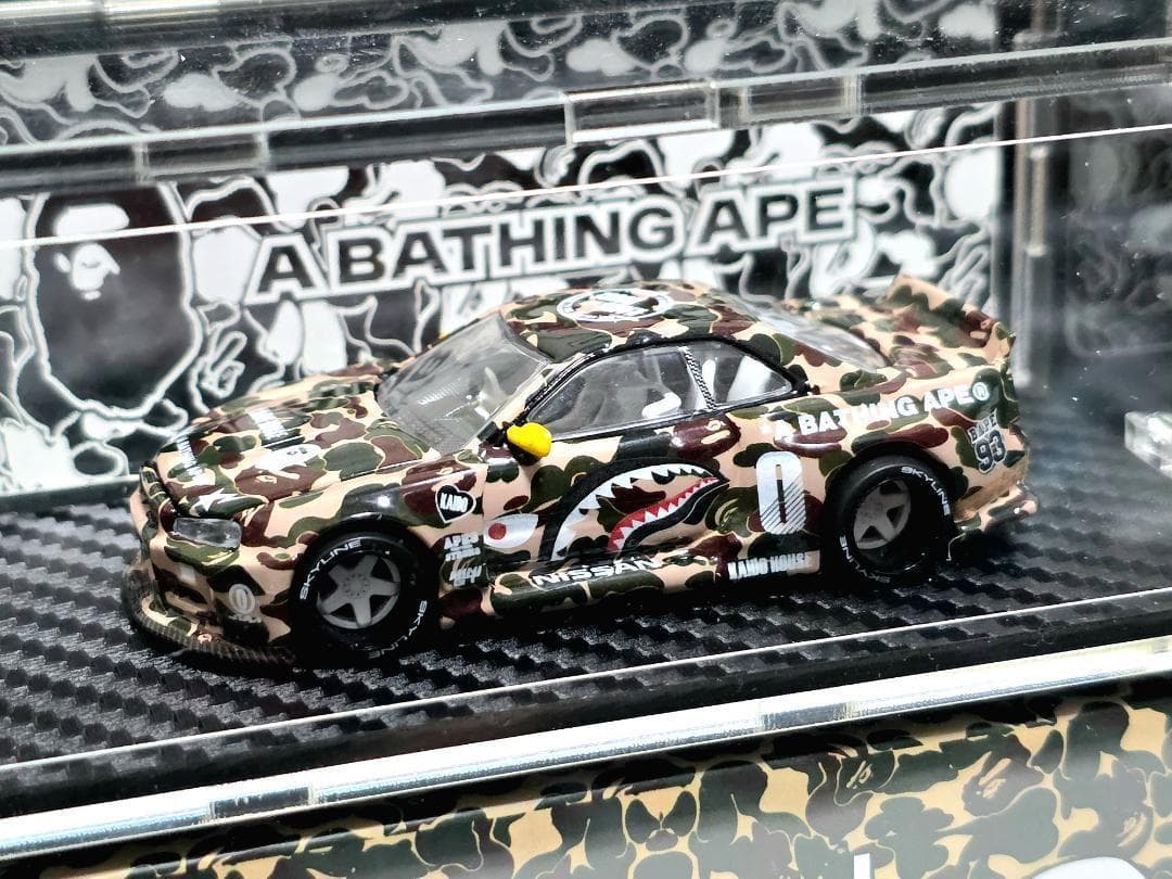 MINIGTKAIDO★HOUSE GT-R R34 BAPE 1セット