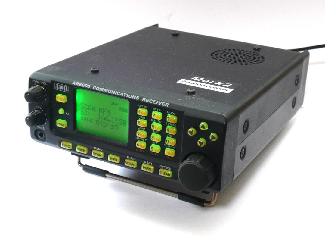石*斎様 AOR AR-8600 Mark2 広帯域受信機