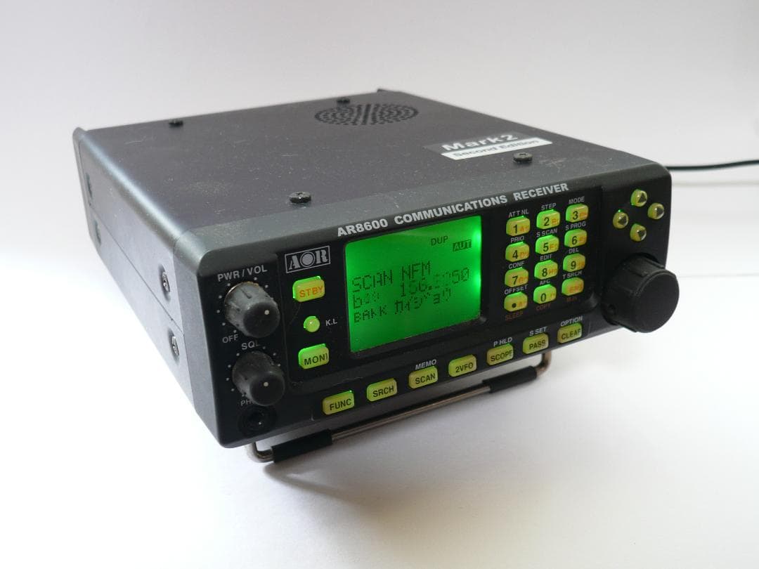 石*斎様 AOR AR-8600 Mark2 広帯域受信機