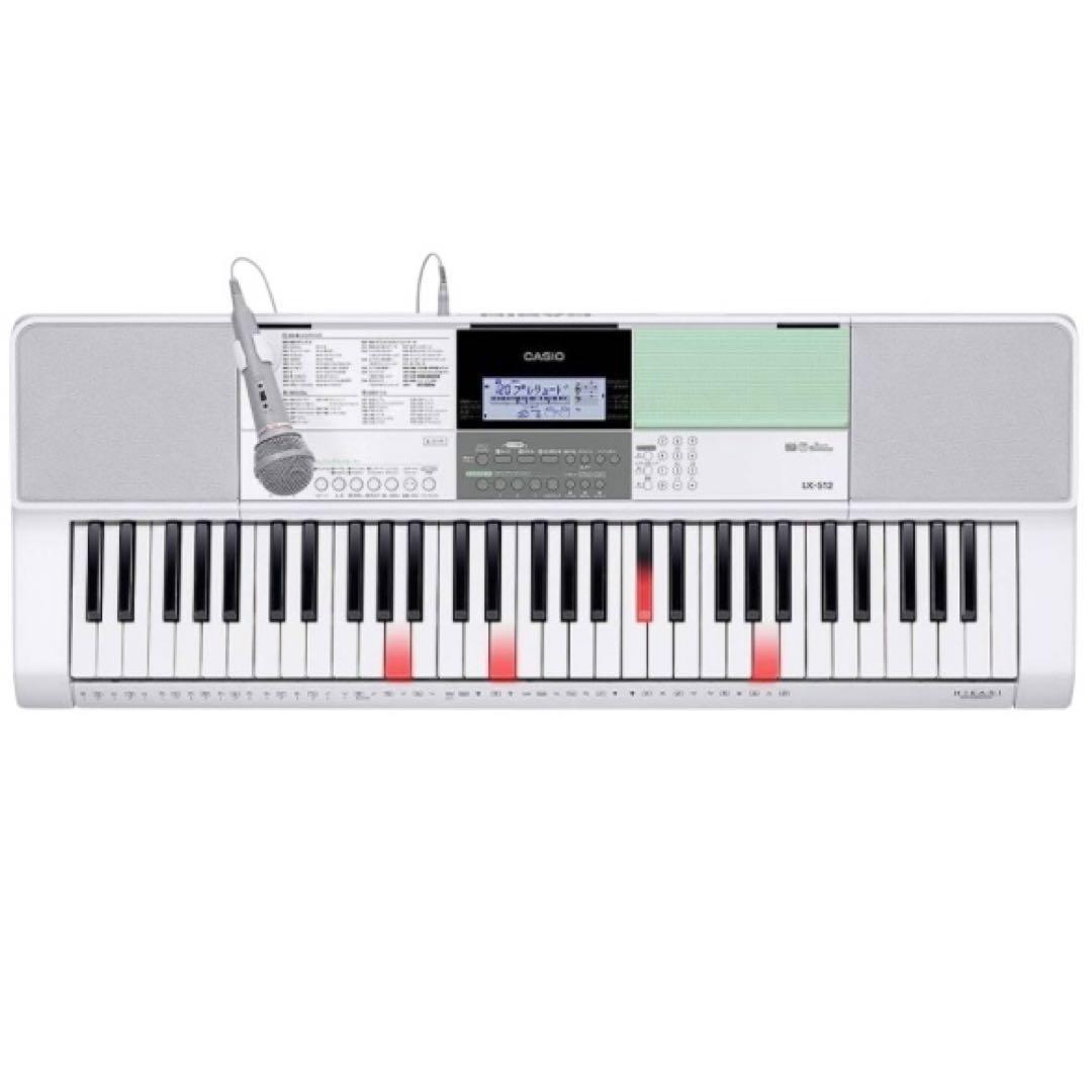 【新品】カシオ 61鍵盤 電子キーボード LK-512 光ナビゲーション