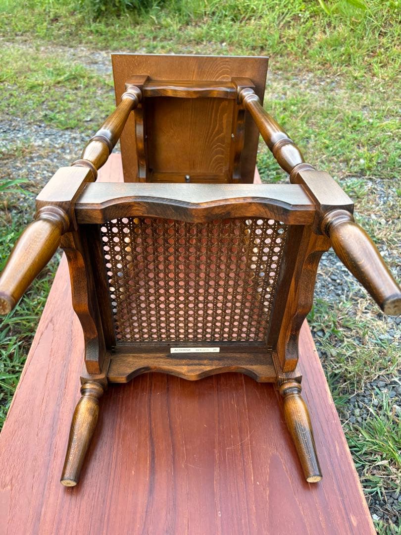 karimoku カリモク コロニアル　サイドテーブル　花台　フラワースタンド