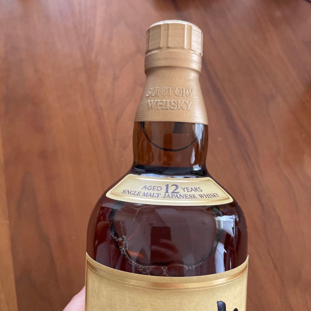 【新品・箱なし】山崎 12年 シングルモルトウイスキー　700mj