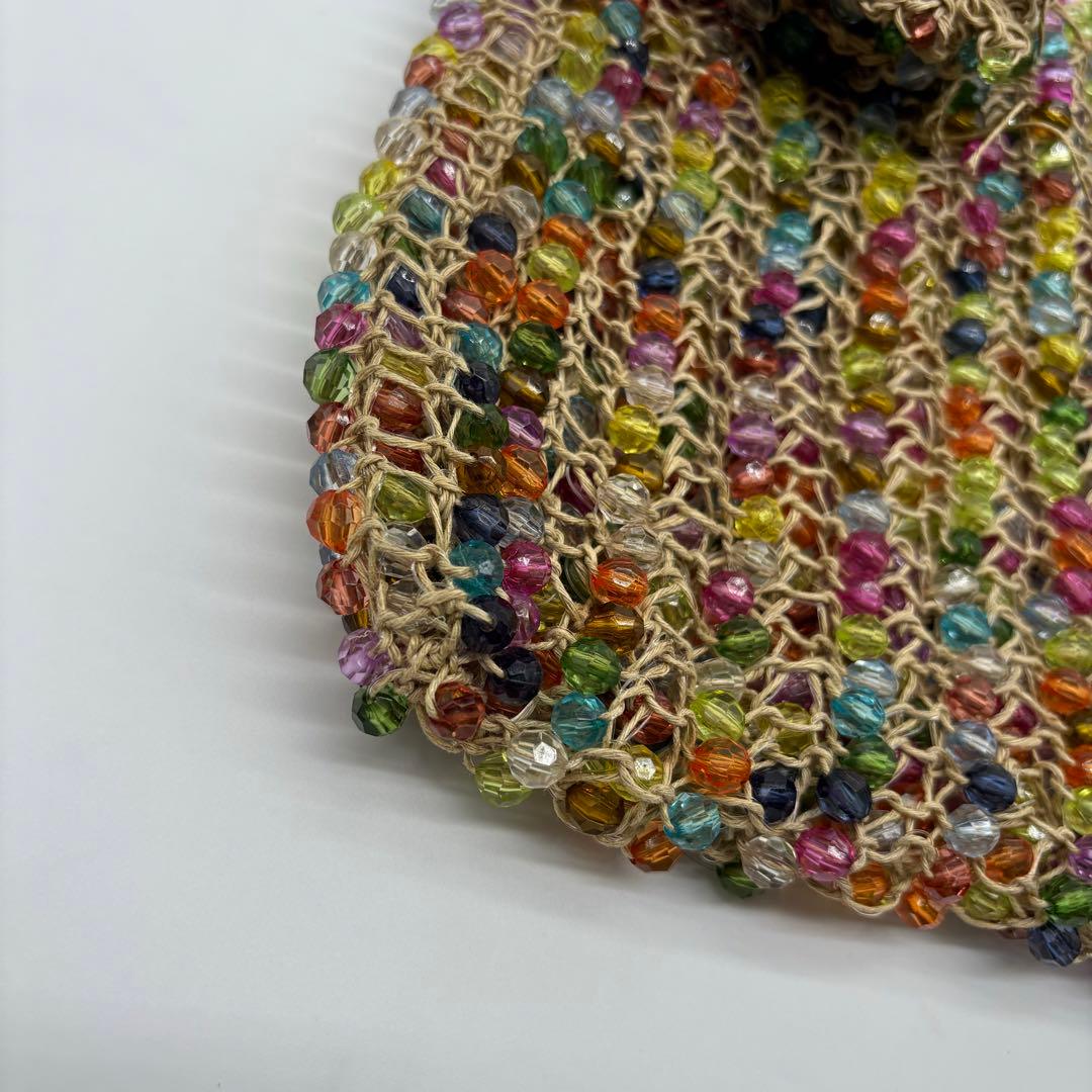 【希少・美品】ANTEPRIMA アンテプリマ ビーズ ハンドバッグ