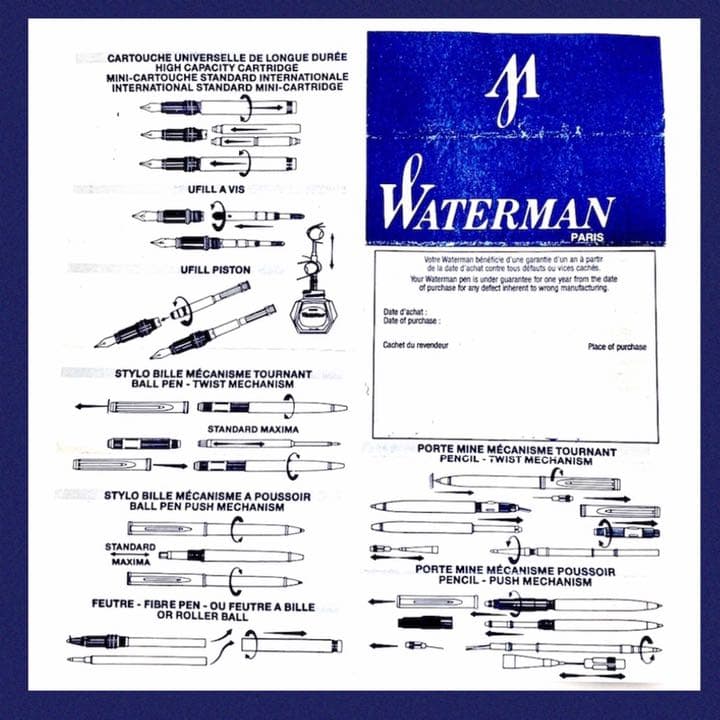 ✨希少✨廃盤品✨ウォーターマン✨万年筆✨ボールペン✨シャープペン✨3本セット✨