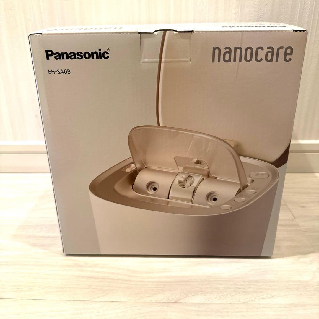 Panasonic ナノケア フェイススチーマー EH-SA0B-N（ゴールド調