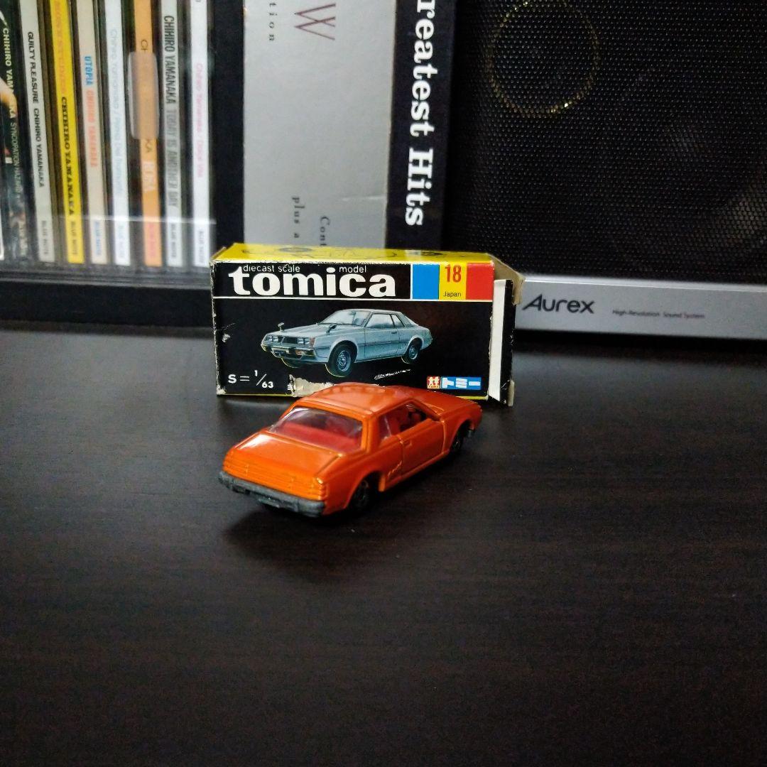 トミカ18-3三菱ギャランΛ2000GSR オレンジ