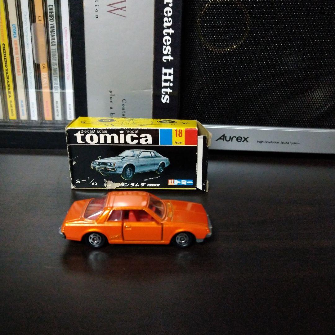 トミカ18-3三菱ギャランΛ2000GSR オレンジ