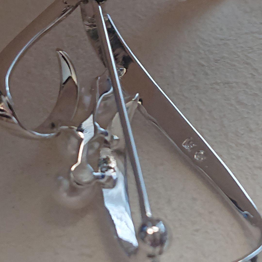 ミニオン☆様Mikimoto シルバー 真珠 ブローチ