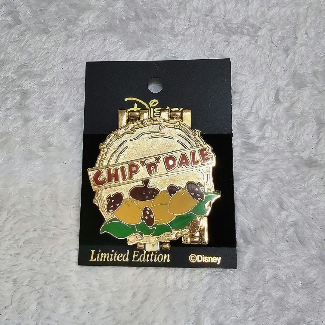 Disney チップ&デール 限定ピンバッジ LTD900