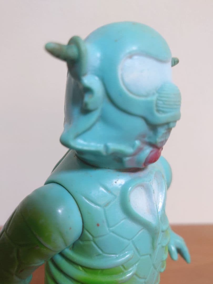 【当時もの】ブルマァク　ソフビ　ベル星人　スタンダード　ウルトラセブン
