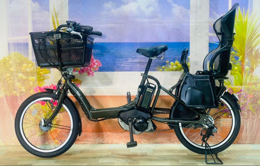 ヤマハパスキス⭐️人気モデル！子供乗せ電動アシスト自転車Y3119