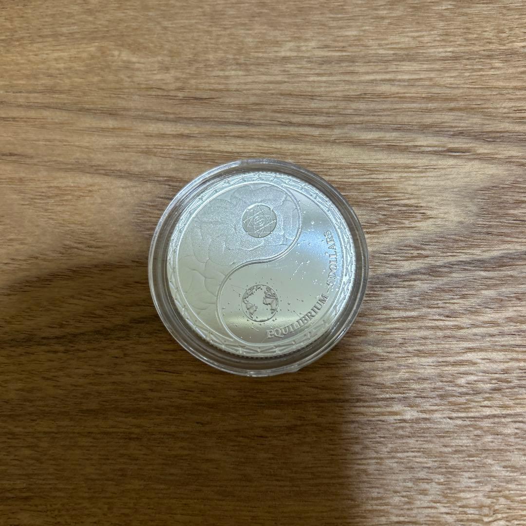 銀　2022 太極図　トケラウ