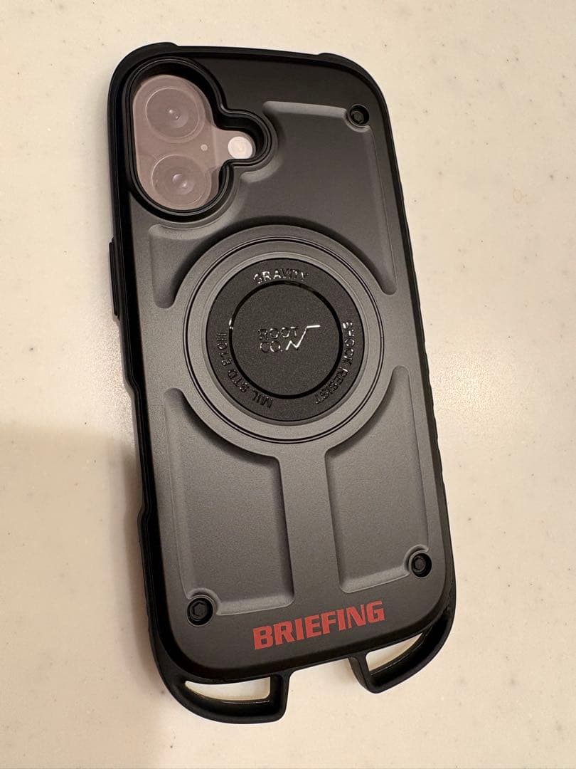 【ほぼ新品】BRIEFING ROOT CO. iPhone16 ケース