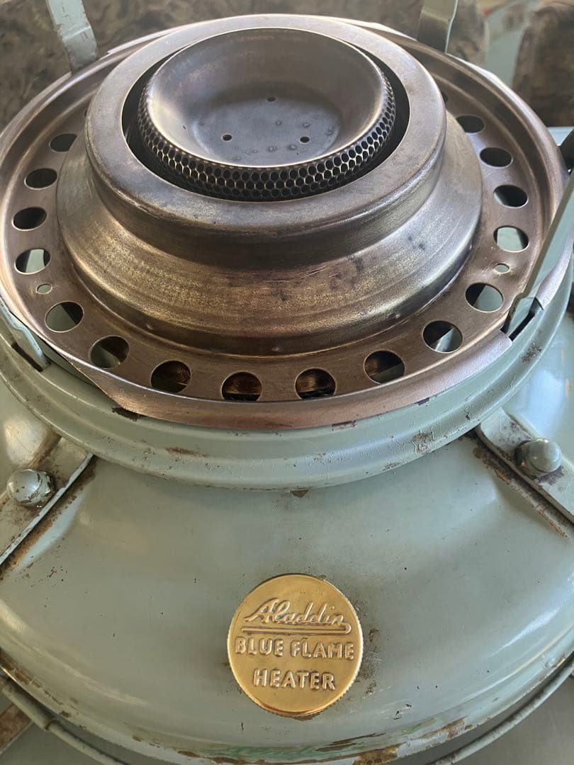 Aladdin アラジン ブルーフレーム 15型 ビンテージ2