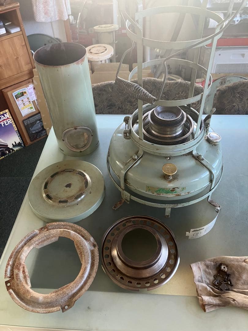 Aladdin アラジン ブルーフレーム 15型 ビンテージ2