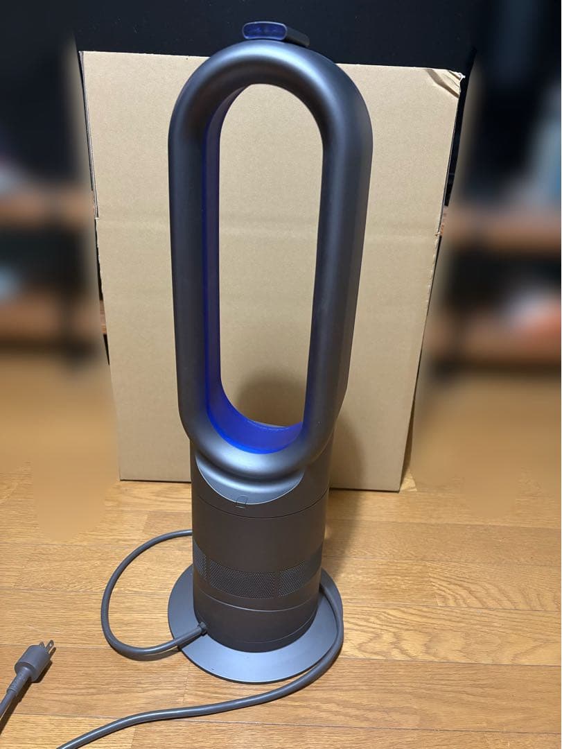 【動作良品】Dyson ダイソン AM05 hot+cool 純正リモコン付