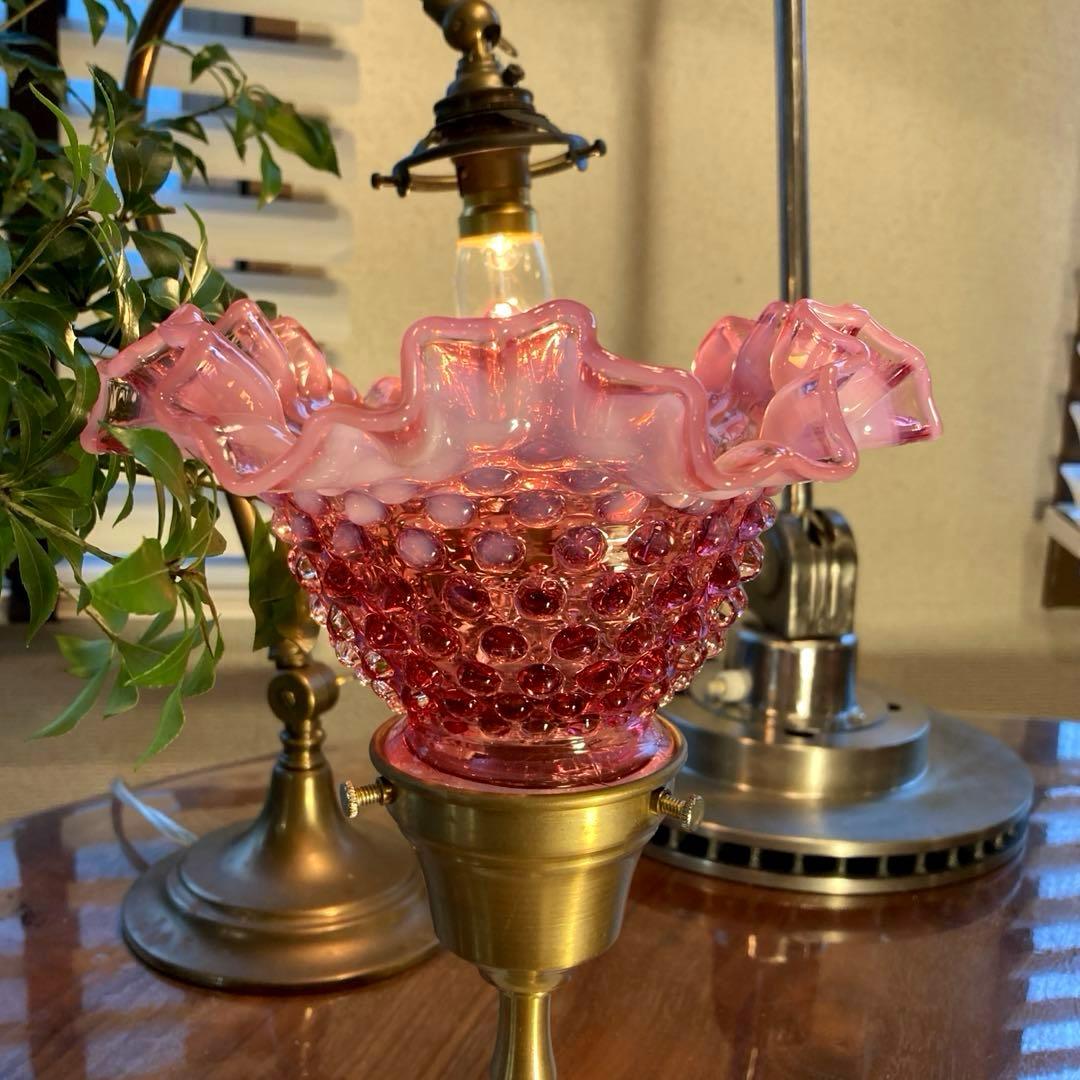 （ご予約）　フェントン　1940年　ランプシェード　オパールセント