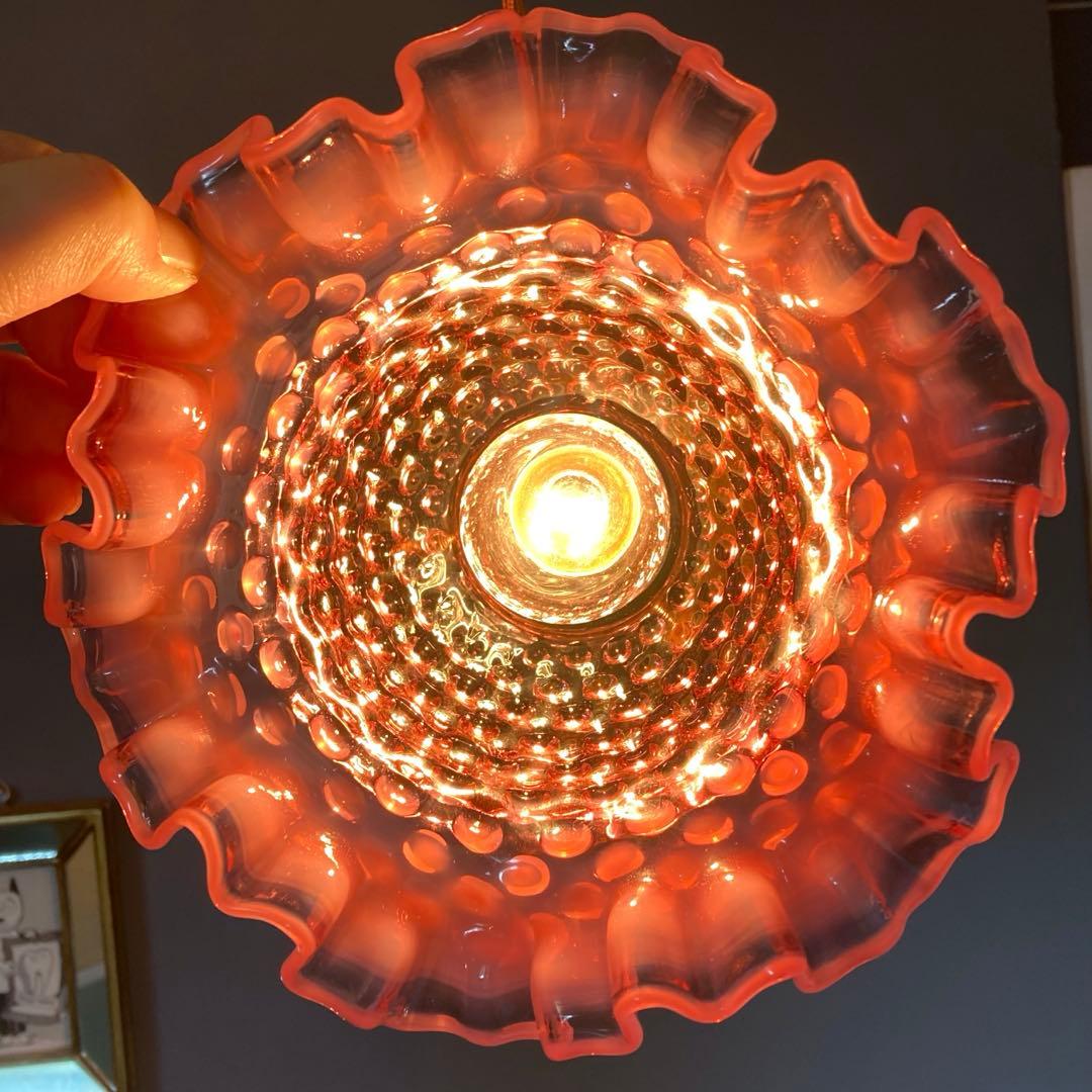 （ご予約）　フェントン　1940年　ランプシェード　オパールセント