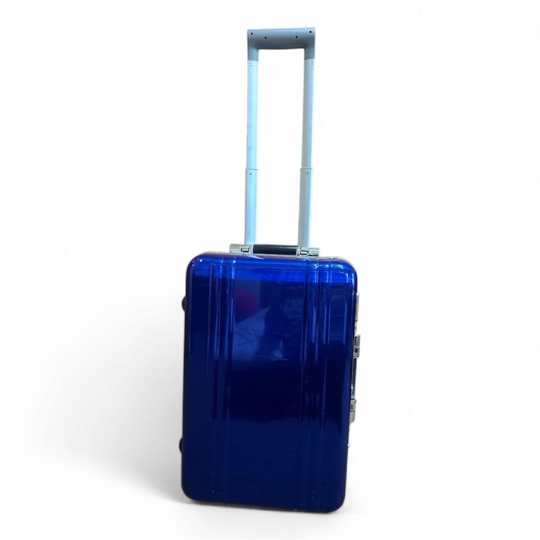 ゼロハリバートン キャリーケース　二輪　青