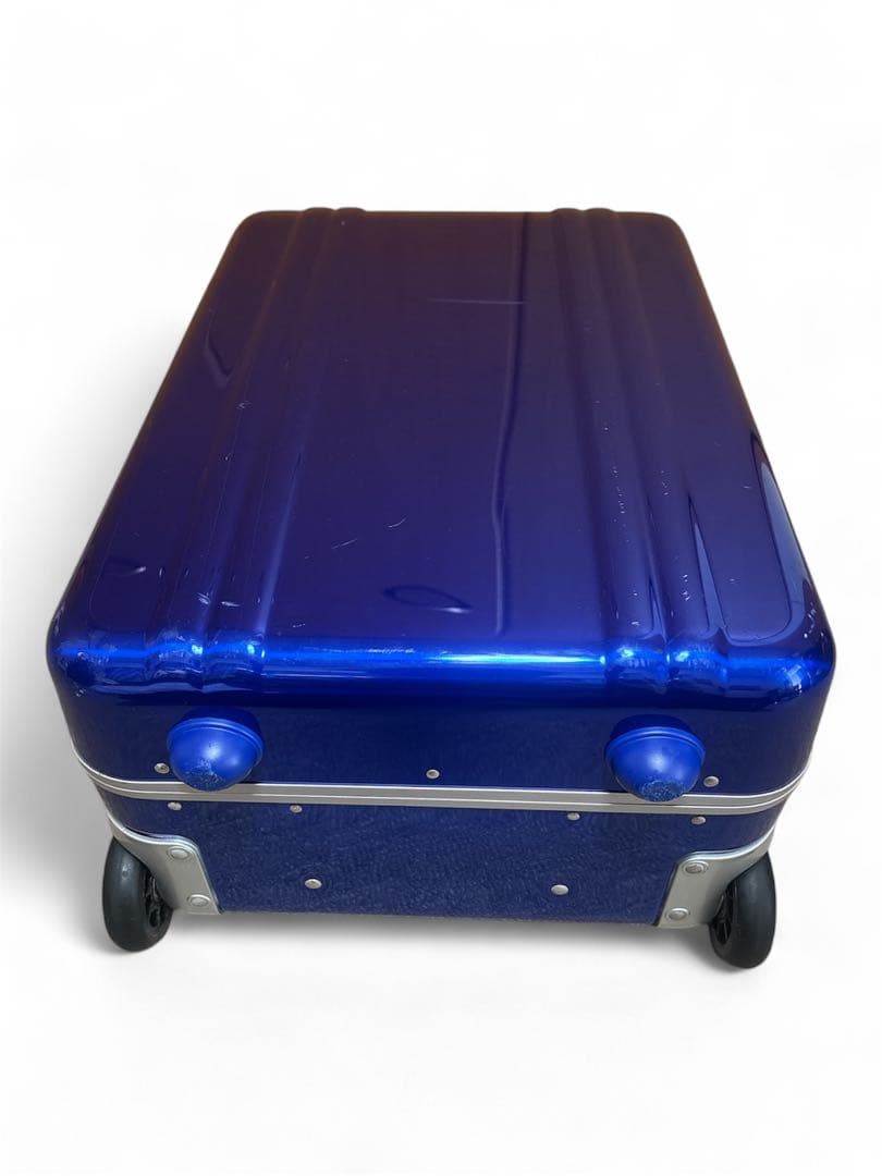 ゼロハリバートン キャリーケース　二輪　青