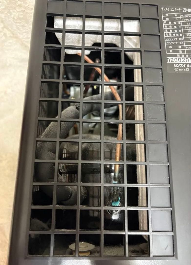 赤*影様 ゼンスイ ZC-100α 水槽用ミニクーラー 【通電確認・動作未確認・