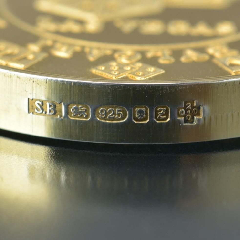 美品 BVLGARI カジノ ラスベガス限定 SV 925 重量46.4g