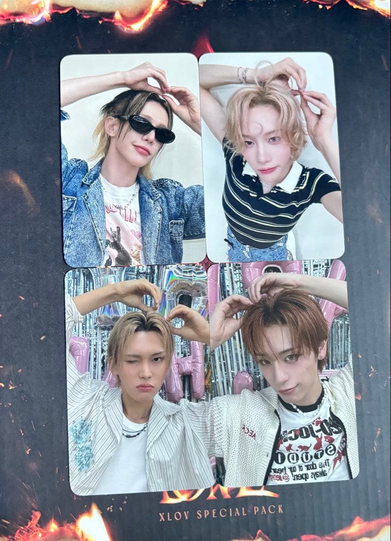 XLOV 1stmusic トレカ4枚セット
