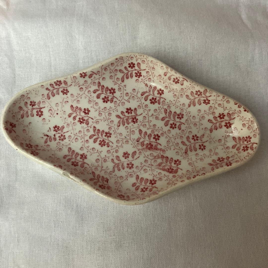 フランスアンティーク　おままごと皿　3枚セット