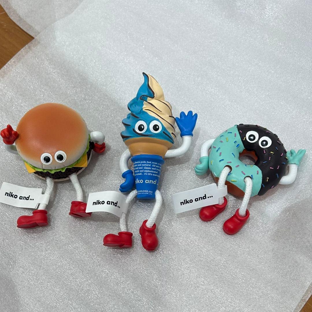 FLAVORS お座りオブジェ 3点セット　ニコアンド　フレーバーズ