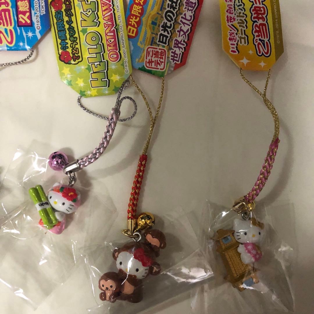 ご当地キティ 根付け 沖縄 日光 久慈 川越 Kitty さとうきび 海女