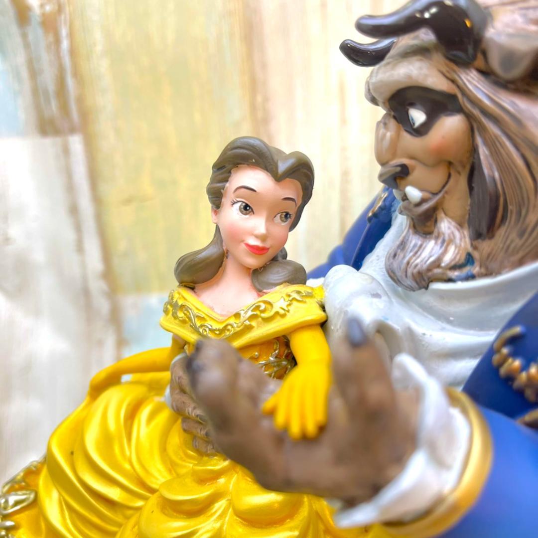 激激レア 限定1100個★美女と野獣 ビースト ベル フィギュア オルゴール