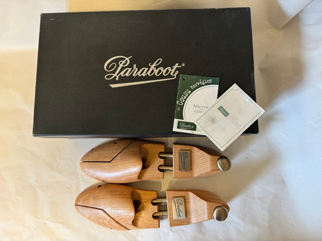 美品 Paraboot ミカエル ポニー 41.5 シューツリー付