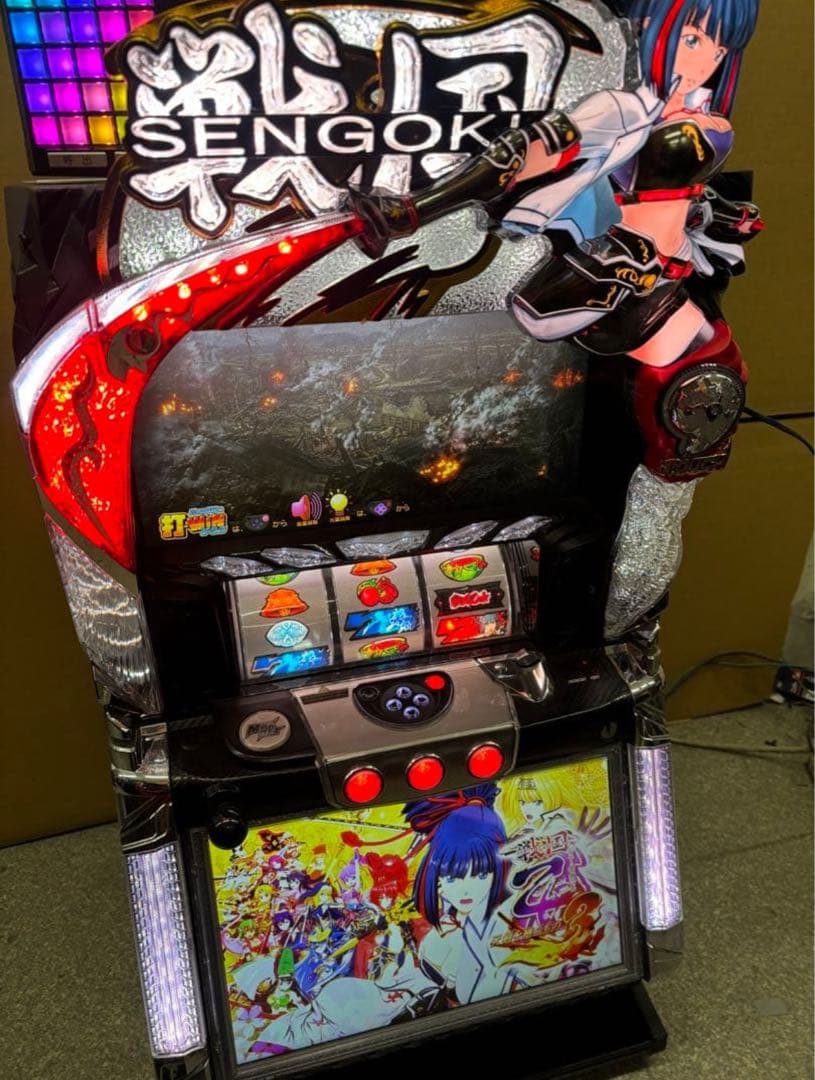 6号機 戦国乙女3 実機 家庭用フルセット！