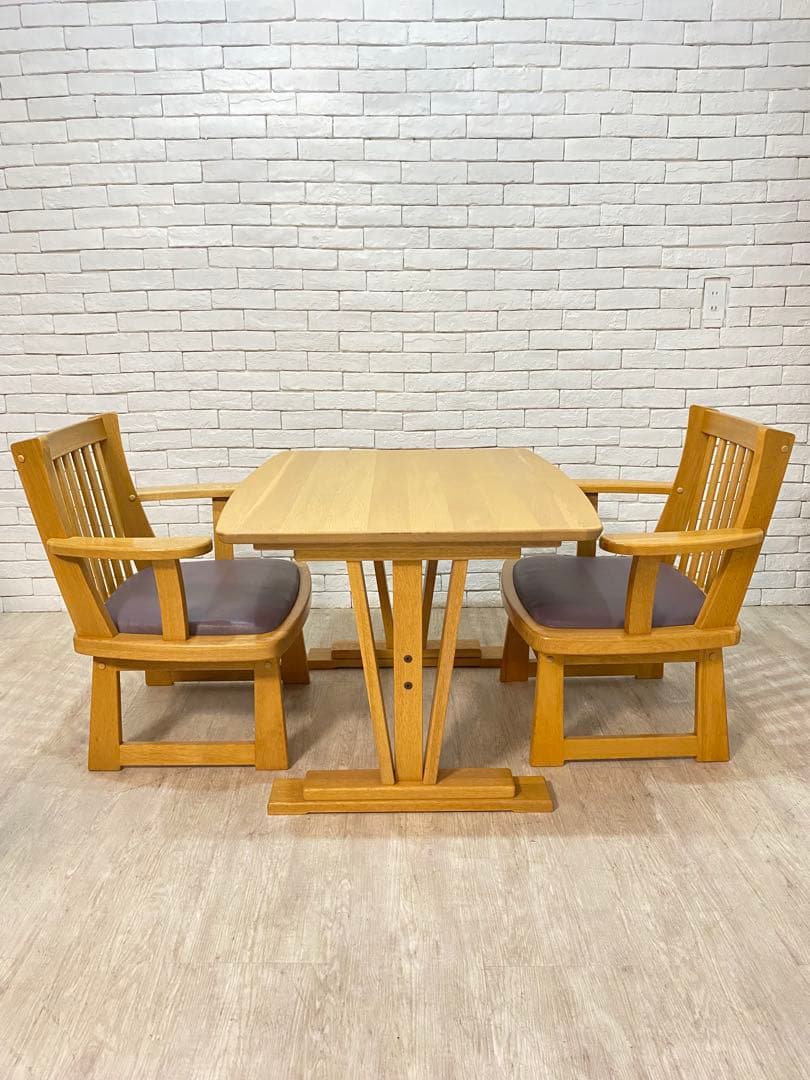 【東京都内23区配送無料】ダイニングテーブル　チェア　リビング　椅子　3点セット