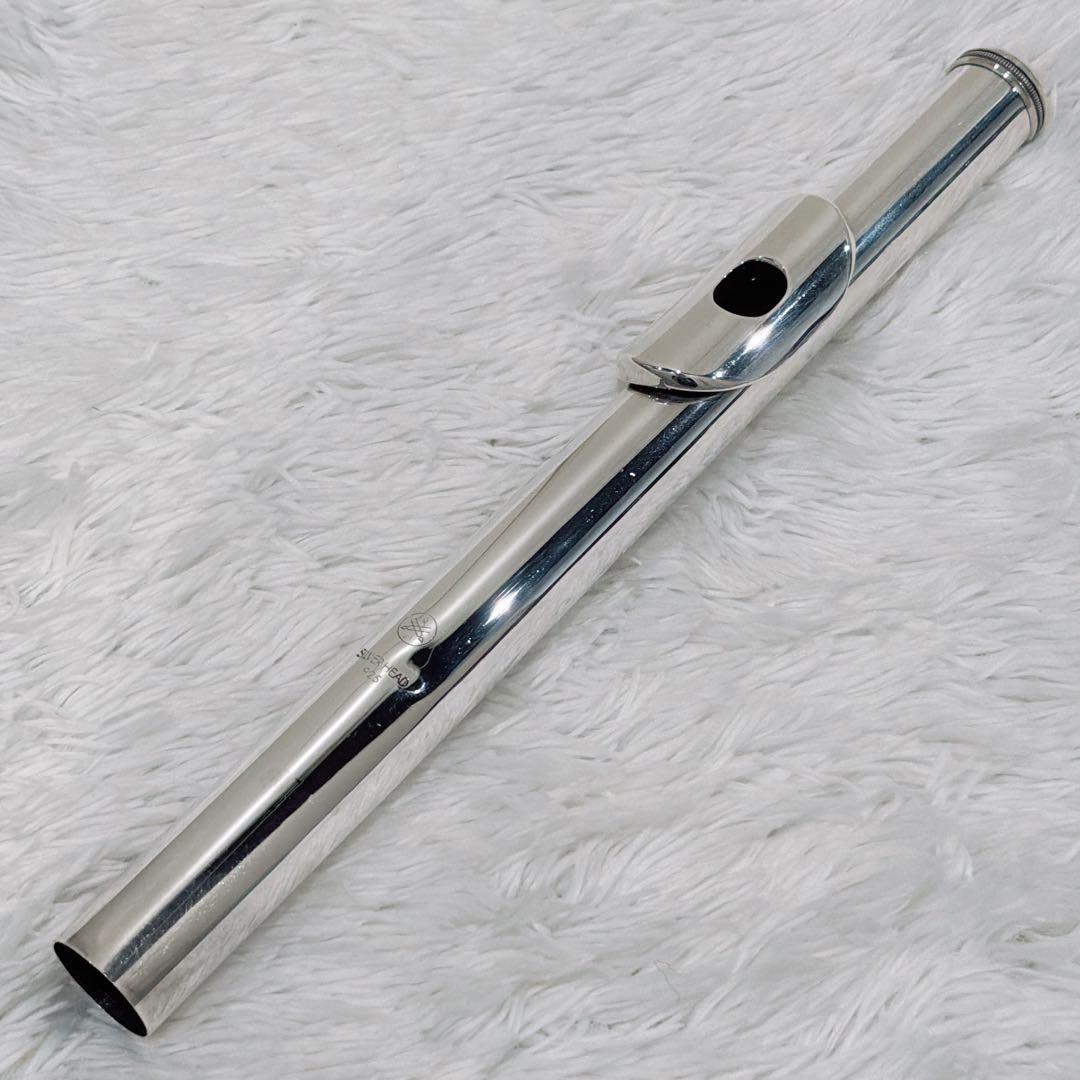 【メンテ磨き済】YAMAHA YFL-311 後期フルート 頭部管銀製 Eメカ