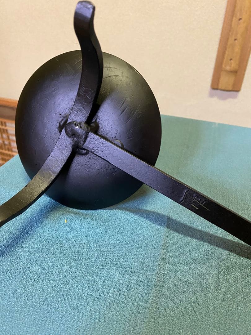 茶道具/ 夜咄道具 手燭 懐石 蝋燭立て 一対