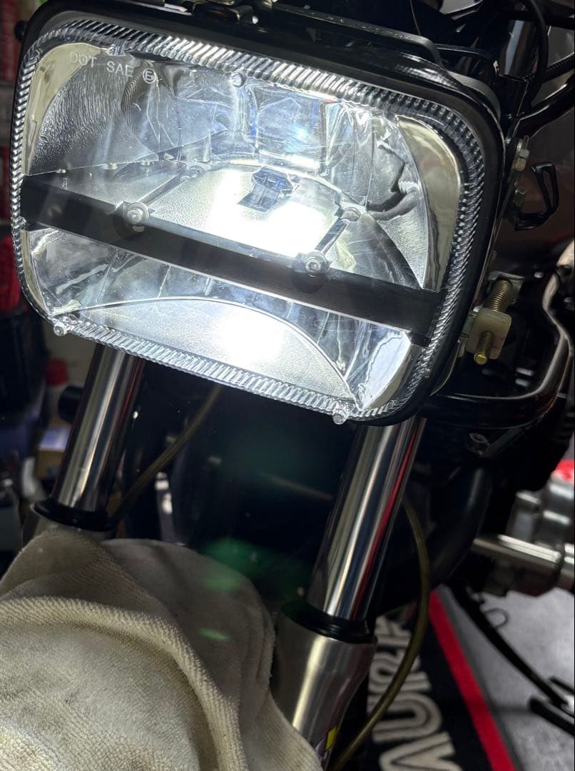 【新同】ユニコーンジャパン LEDヘッドライトユニット 角型 GSX1100S