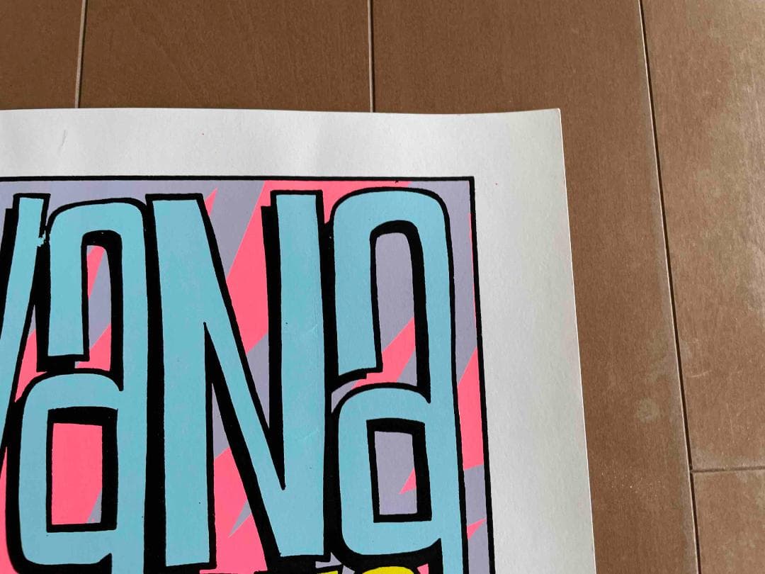 nirvana coop ポスター　版画　kozik