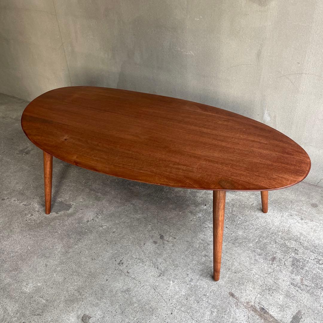 ZARA ベベルウッドテーブル　無垢材　センターテーブル