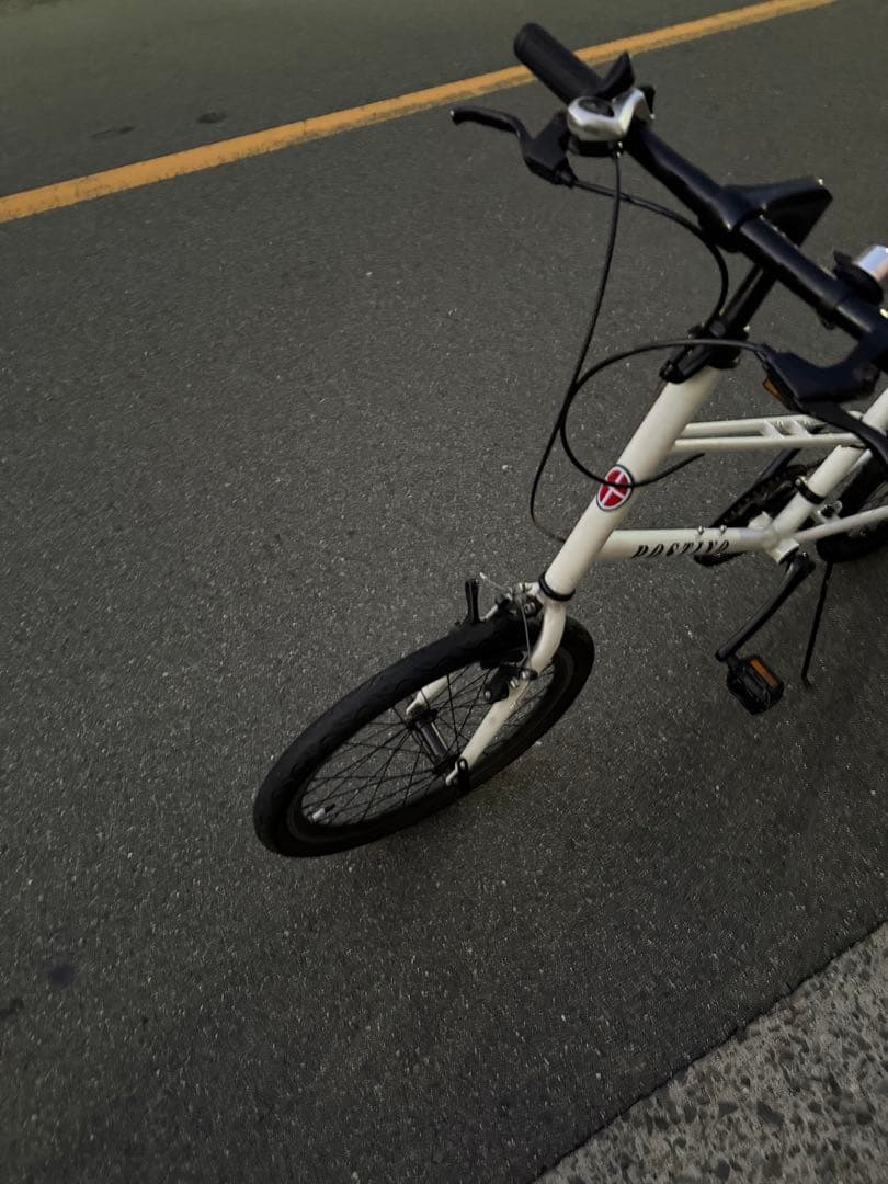 151 自転車 大阪市 【引取り限定】 20インチ 変速付き 美品 ミニベロ